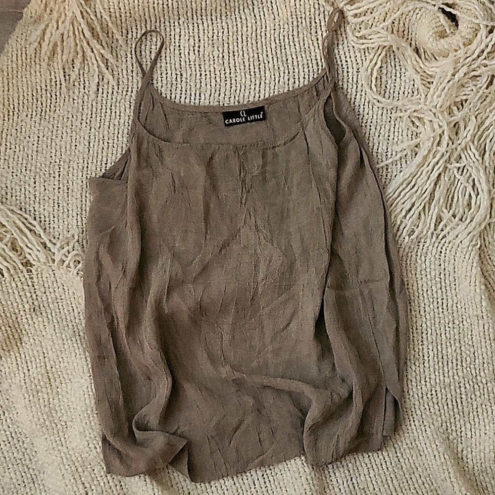💋3/$25😃  CAROLE LITTLE silk cami